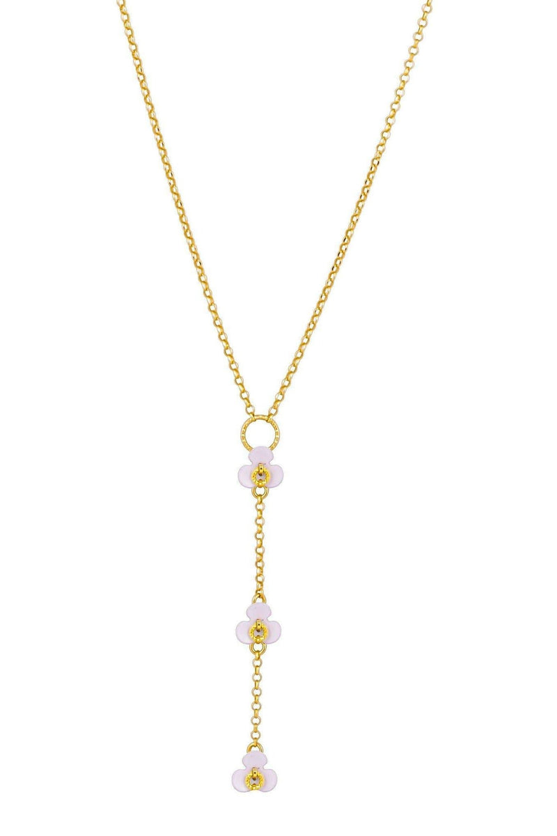 Vincenze Floral Drop Necklace - L'Atelier Global